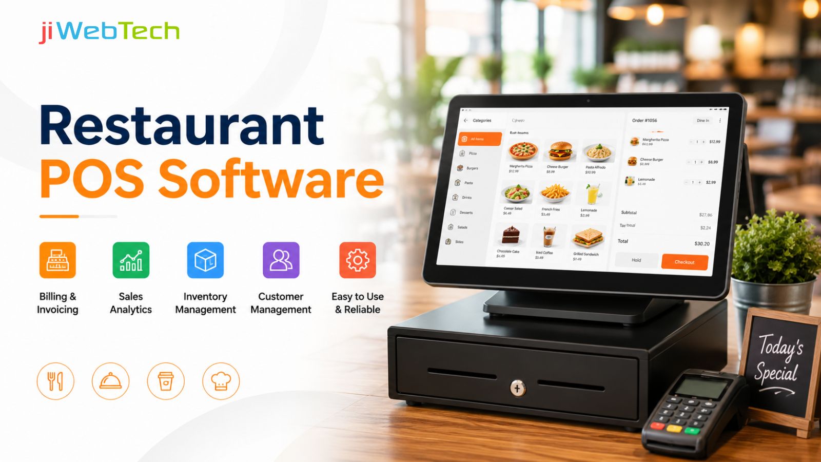 A Guide to Restaurant POS Software: Benefits & Features