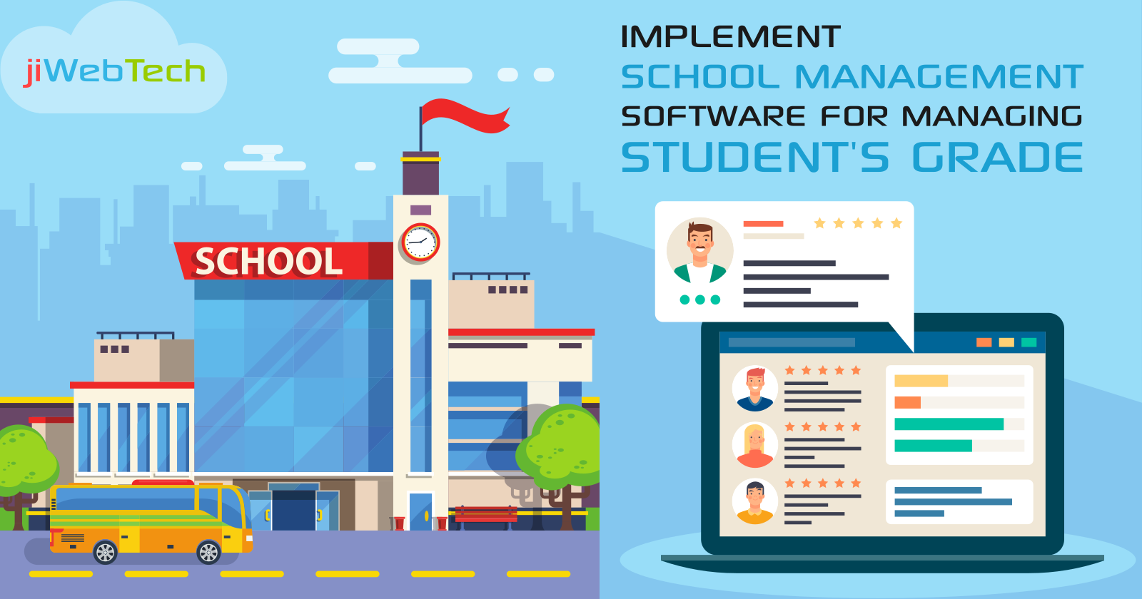 Implement School Management Software For Managing Student's Grade