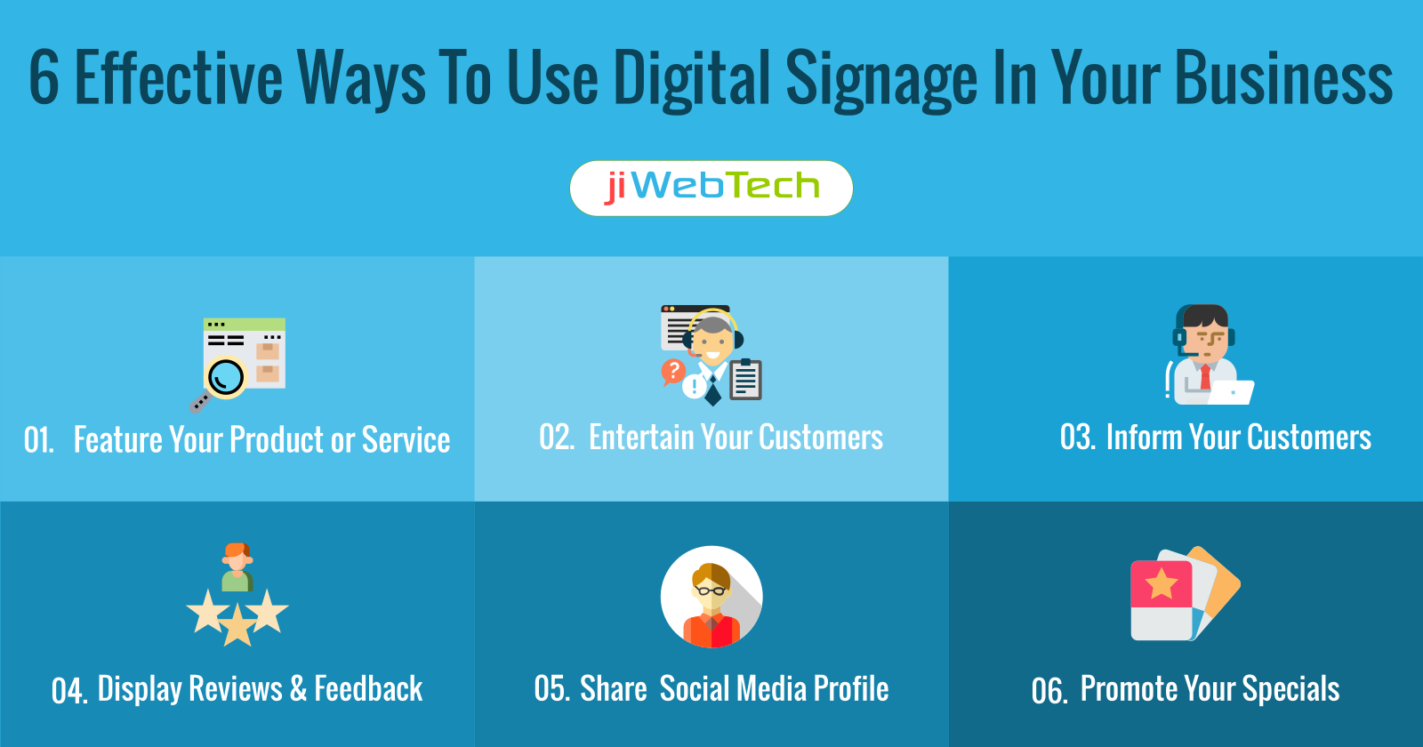 6 Effective Ways To Use Digital Signage In Your Business