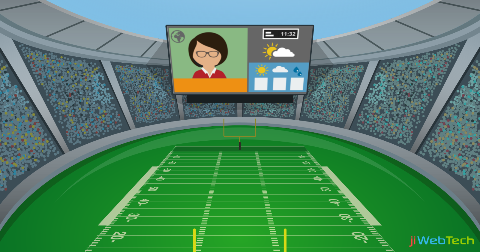 Digital Signage: Enhancing the Stadium Experience Efficiently