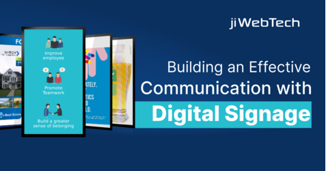 How to Build Robust Internal Communication with Digital Signage?