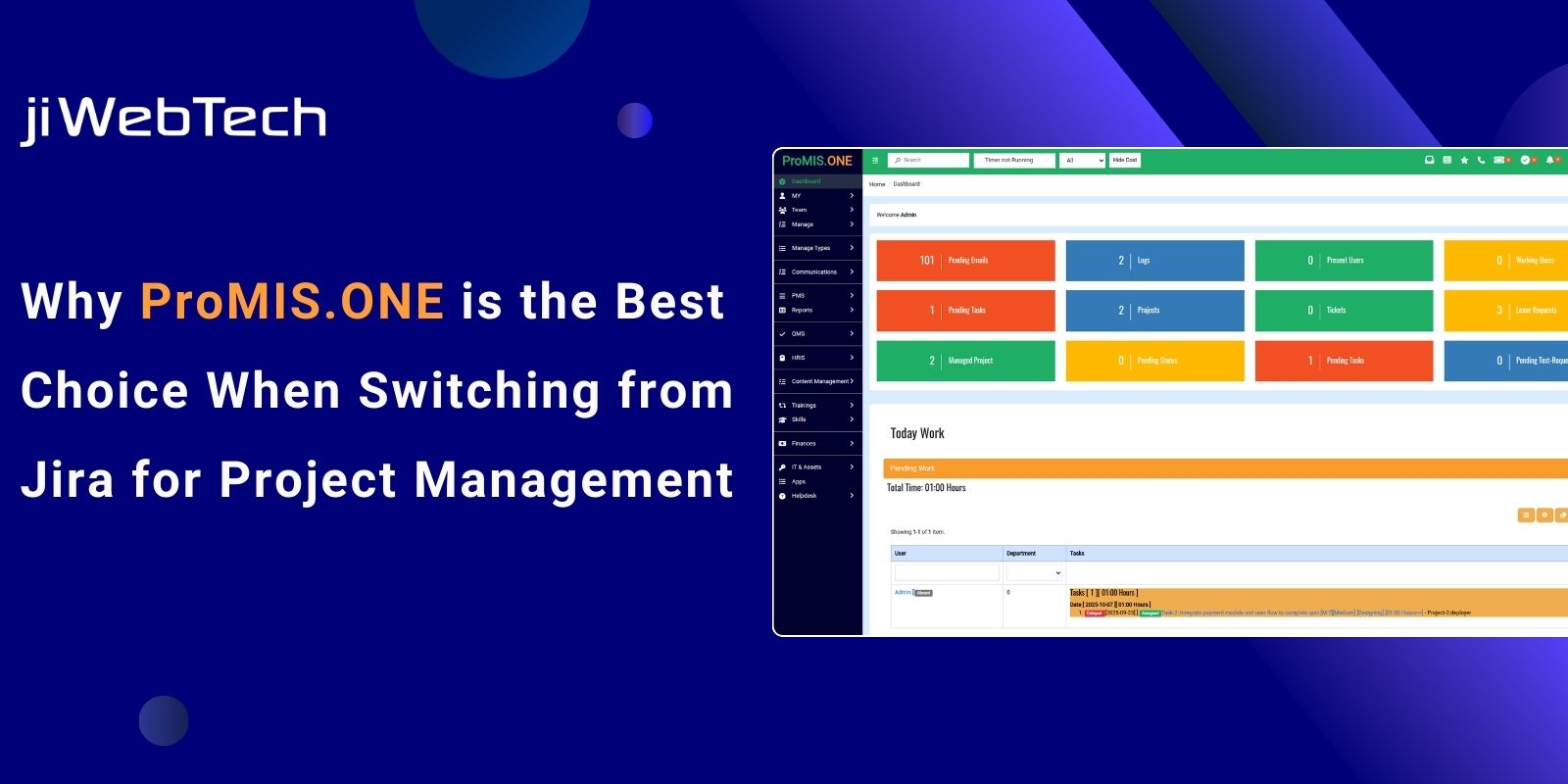 Why ProMIS.ONE is the Best Choice When Switching from Jira for Project Management